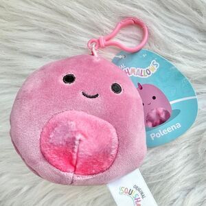 Squishmallows Poleena the Dinosaur 3.5" Stuffed Plush New with Tags Clip